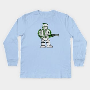 Jet Trooper Kids Long Sleeve T-Shirt